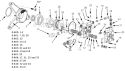 Page B Diagram and Parts List for MX5222  Campbell Hausfeld Pressure Washer